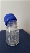 بطری شیشه ای در آبی 100 ایرانی